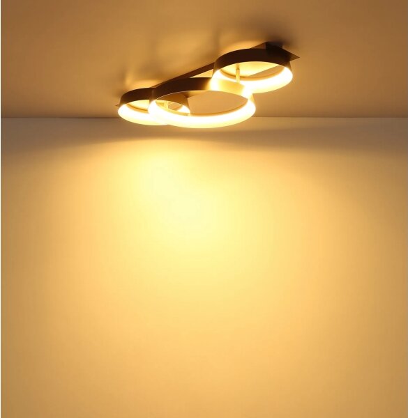 Globo 48048D2 - Plafoniera LED SYRAKUS LED/40W/230V 3000K 70x35 cm