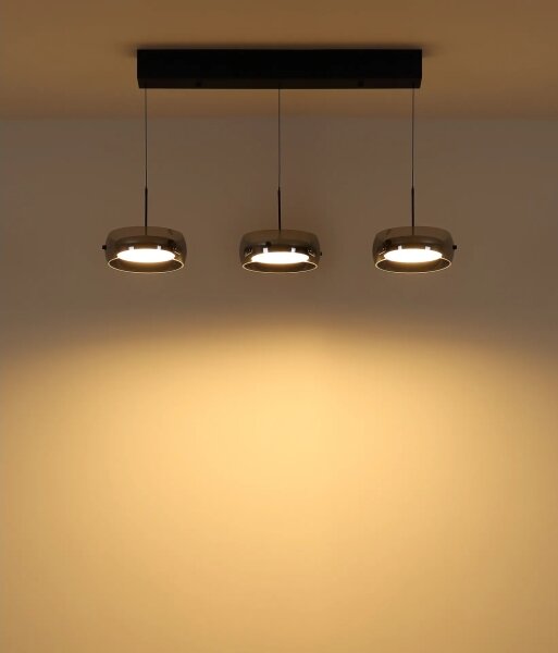 Globo 16058-3 - Lampadario LED a cavo LIVION LED/30W/230V 3000K