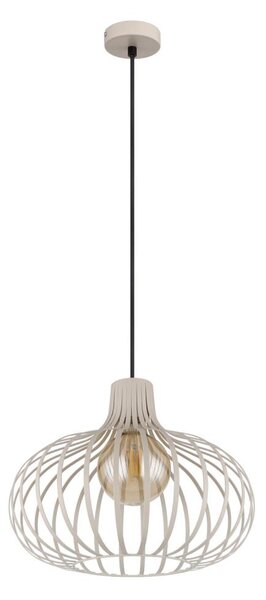Globo 33370119 - Lampada a sospensione con cavo MATEO 1x E27/40W/230V beige