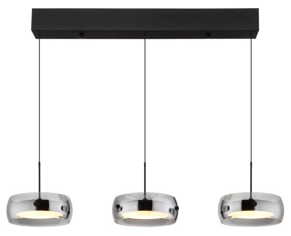 Globo 16058-3 - Lampadario LED a cavo LIVION LED/30W/230V 3000K