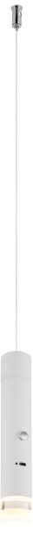 Globo 16060W - Lampada LED ricaricabile 2 in 1 con dimmer a sfioramento PELO LED/2W/230/5V bianco