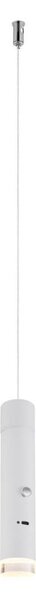Globo 16060W - Lampada LED ricaricabile 2 in 1 con dimmer a sfioramento PELO LED/2W/230/5V bianco