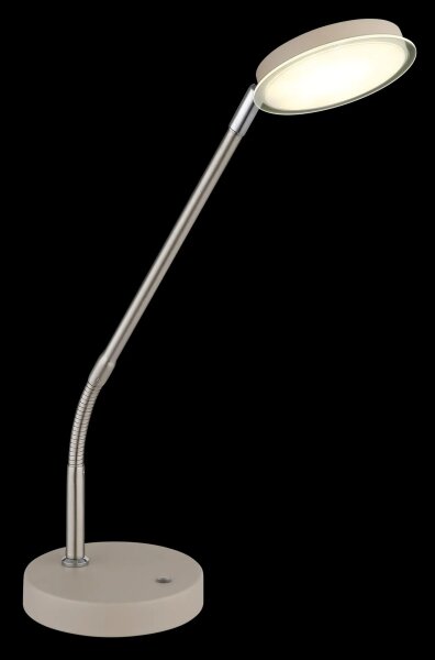 Globo 58504TSA - Lampada da tavolo LED dimmerabile con controllo touch SILVIO LED/6,5W/230V beige