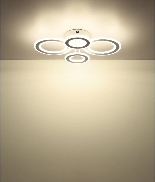 Globo 67372-54 - Plafoniera LED ANTHONY/54W/230V 59x42 cm