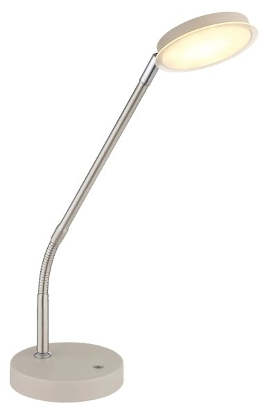 Globo 58504TSA - Lampada da tavolo LED dimmerabile con controllo touch SILVIO LED/6,5W/230V beige