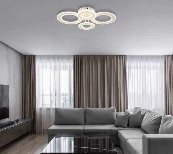 Globo 67372-54 - Plafoniera LED ANTHONY/54W/230V 59x42 cm