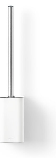 Scopino autoportante bianco in plastica riciclata Flex Adhesive - Umbra