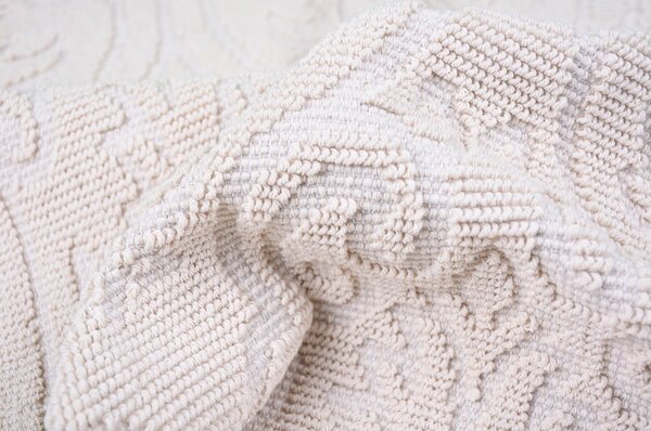 Tappeto in cotone color crema, 80 x 200 cm Osmanli - Vitaus