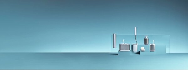 Porta spazzolino in acciaio inox EasyStore - Joseph Joseph