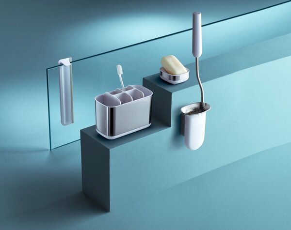 Porta spazzolino in acciaio inox EasyStore - Joseph Joseph