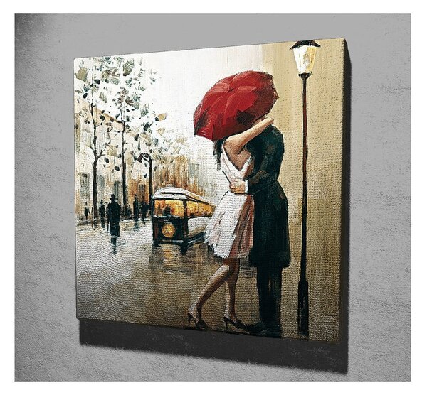 Pittura su tela Parigi, 45 x 45 cm - Wallity