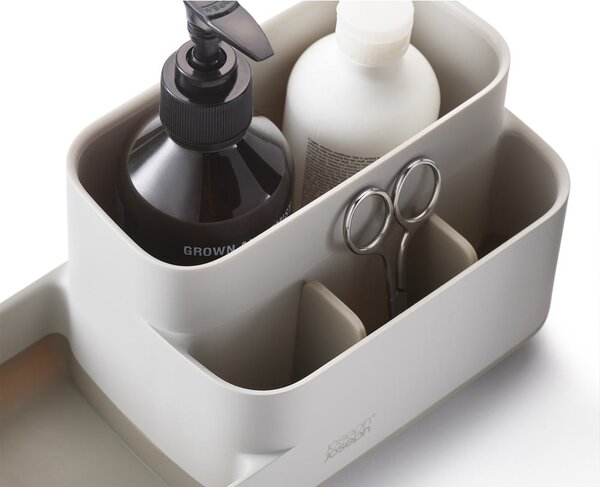 Organizzatore bagno beige EasyStore - Joseph Joseph