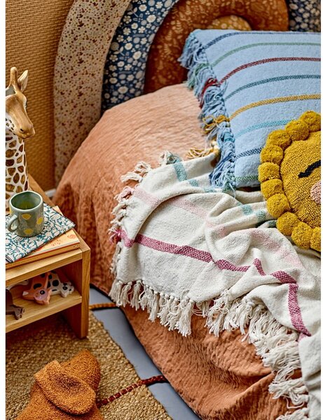 Coperta panna 130x160 cm Frey - Bloomingville Mini