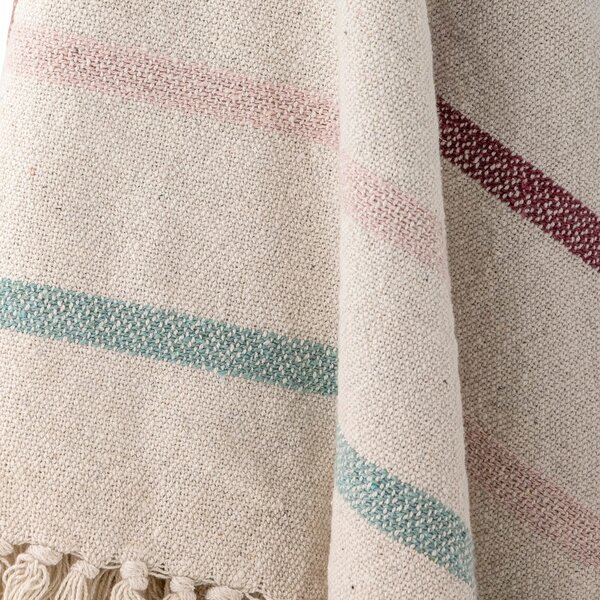 Coperta panna 130x160 cm Frey - Bloomingville Mini