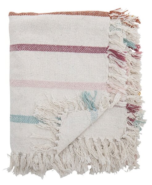 Coperta panna 130x160 cm Frey - Bloomingville Mini