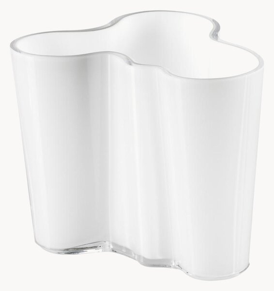 Vaso in vetro soffiato Alvar Aalto, alt. 16 cm