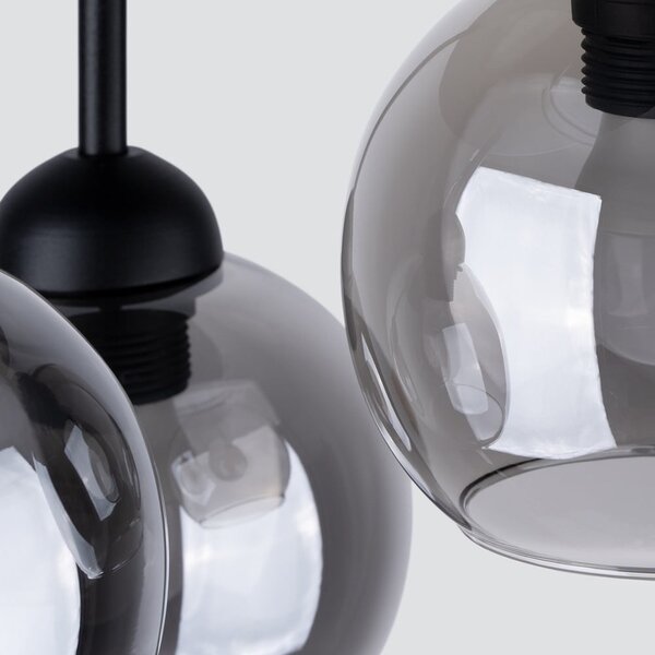 Lampada da soffitto nera ø 15 cm Grande - Sollux