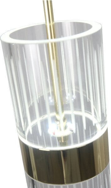 Lampadario LED a cavo AMBIENTE LED/6W/230V 3000/4000/6000K dorato