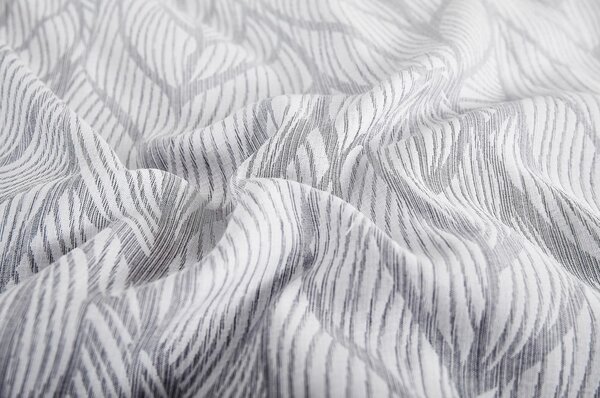 Biancheria da letto singola jacquard grigia 140x200 cm Florida - My House