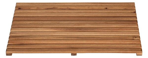 Tappetino da bagno in legno di colore naturale 40x60 cm Acacia - Wenko