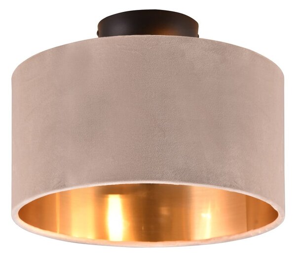Apparecchio da soffitto nero e beige ø 30 cm Julieta - Trio
