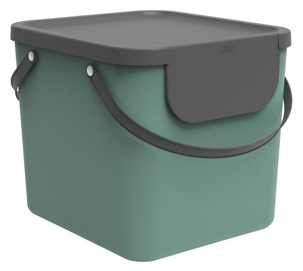 Bidone per rifiuti in plastica riciclata 40 l Albula - Rotho
