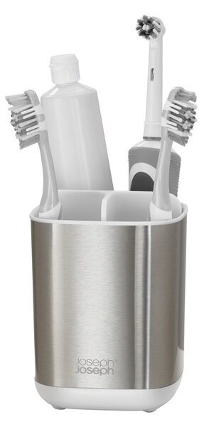 Porta spazzolino in acciaio inox EasyStore - Joseph Joseph