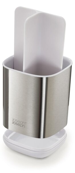Porta spazzolino in acciaio inox EasyStore - Joseph Joseph