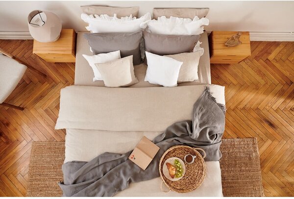Letto matrimoniale in legno di faggio 160x200 cm Greg - The Beds