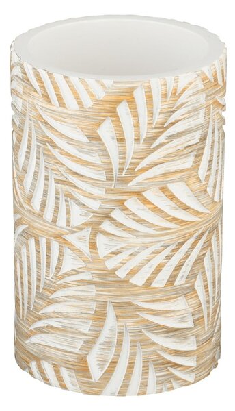 Tazza per spazzolino da denti in poliresina beige Terralba - Wenko