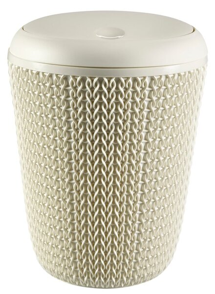 Cestino da bagno bianco , 7 l Knit - Curver