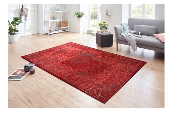 Tappeto rosso Celebrazione , 160 x 230 cm Plume - Hanse Home