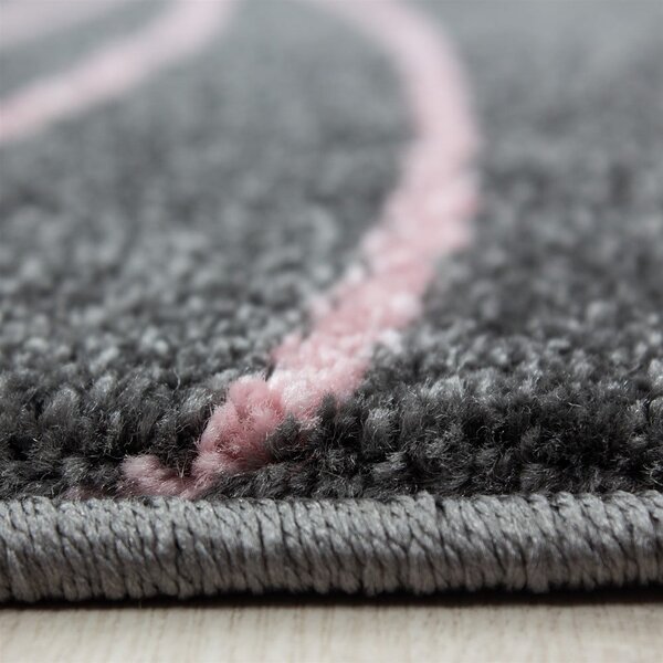 Tappeto per bambini rosa e grigio 120x170 cm Kids - Ayyildiz Carpets