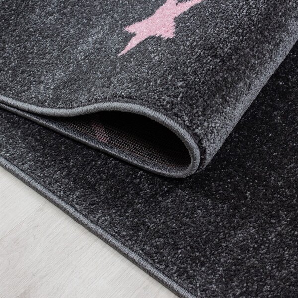 Tappeto per bambini rosa e grigio 120x170 cm Kids - Ayyildiz Carpets