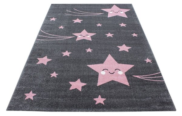 Tappeto per bambini rosa e grigio 120x170 cm Kids - Ayyildiz Carpets