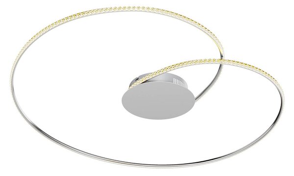 Lindby Joline plafoniera LED cristallo, 90 cm