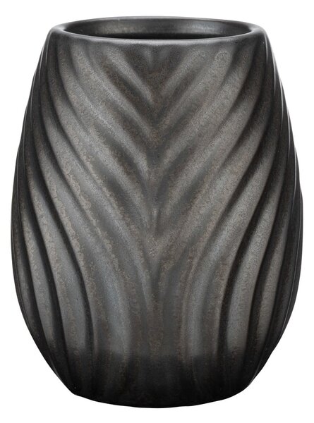 Tazza in ceramica antracite per spazzolini da denti Idro - Wenko
