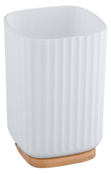 Tazza bianca per spazzolini da denti Rotello - Wenko
