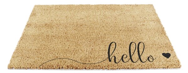 Zerbino in cocco 40x60 cm Hello Scribble - Artsy Doormats