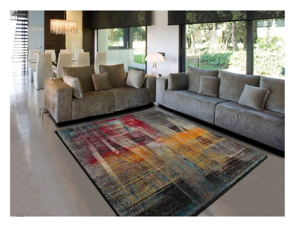 Tappeto , 120 x 170 cm Bianca Abstract - Universal