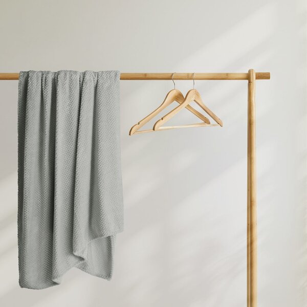 Copriletto in microfibra grigio, 200 x 150 cm Henry - DecoKing