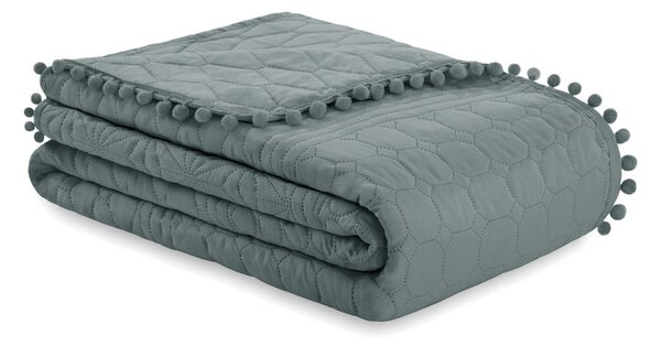 Copriletto grigio 220x240 cm Meadore – Restilo
