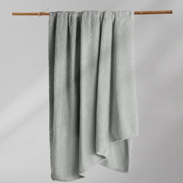 Copriletto in microfibra grigio, 200 x 150 cm Henry - DecoKing