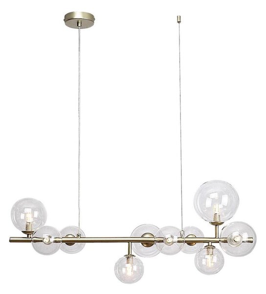 Rabalux 72298 - Lampadario a sospensione con filo ASLOV 10xG9/28W/230V