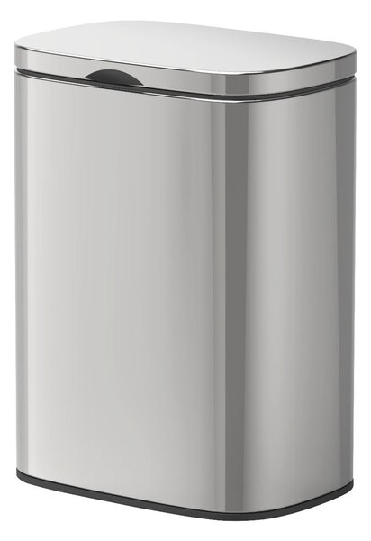 Cestino in acciaio inox argento Sare - Wenko