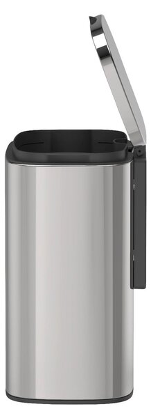 Cestino in acciaio inox argento Sare - Wenko