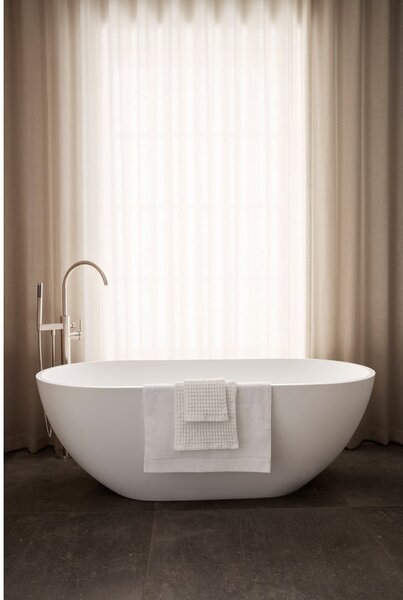 Asciugamano in cotone bianco, 100 x 50 cm - Blomus
