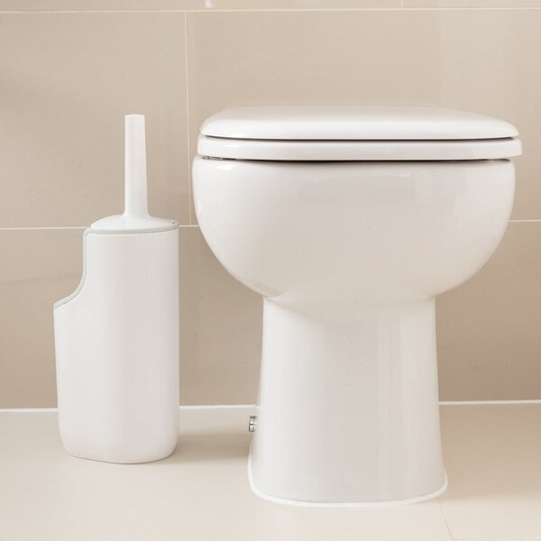 Scopino beige chiaro con contenitore Premium - Addis
