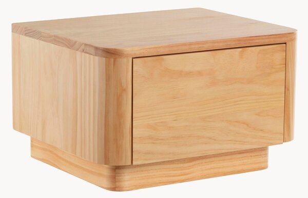 Comodino in legno di pino Allebro