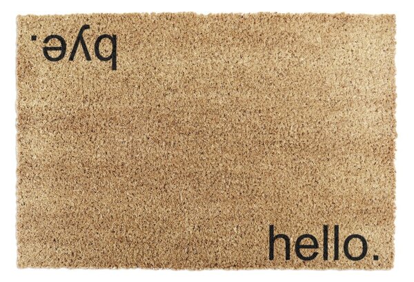Zerbino in cocco 40x60 cm Hello, Bye - Artsy Doormats